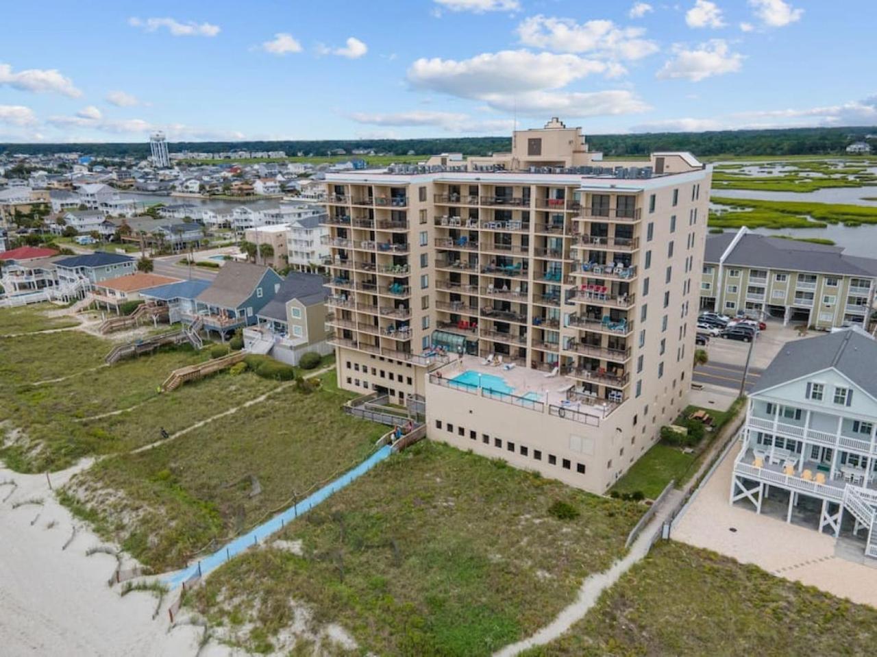 Oceanfront Corner At Buena Vista With Pool By Mybeach Vacation * Myrtle Beach